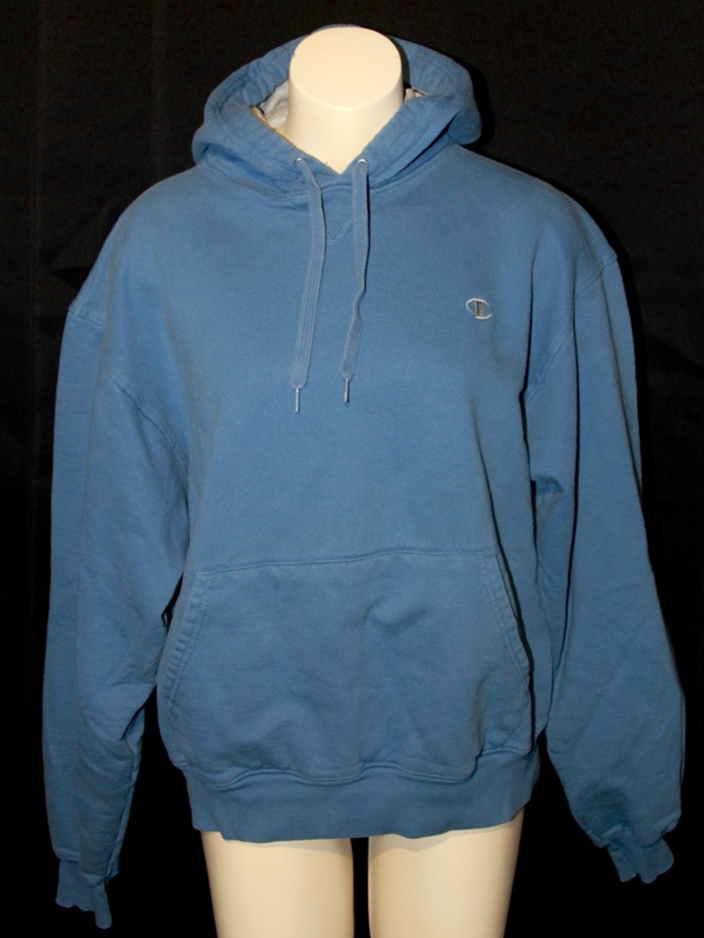 Vintage Champion Light Blue Hoodie